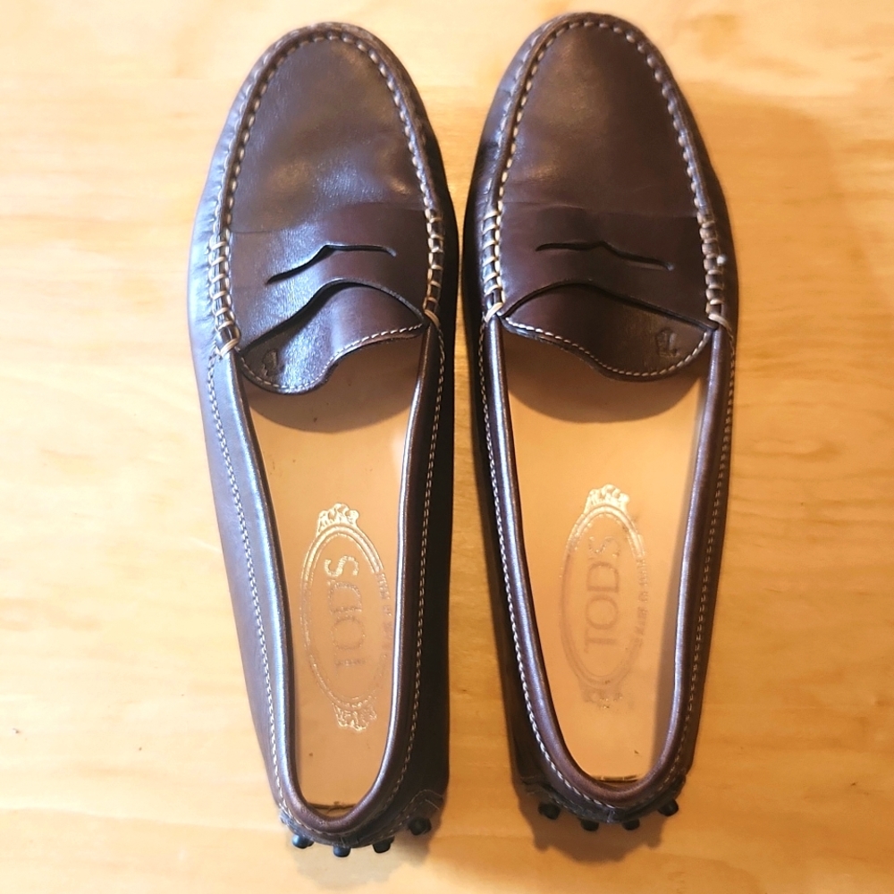 TOD'S Gommino Leather Driving Shoes